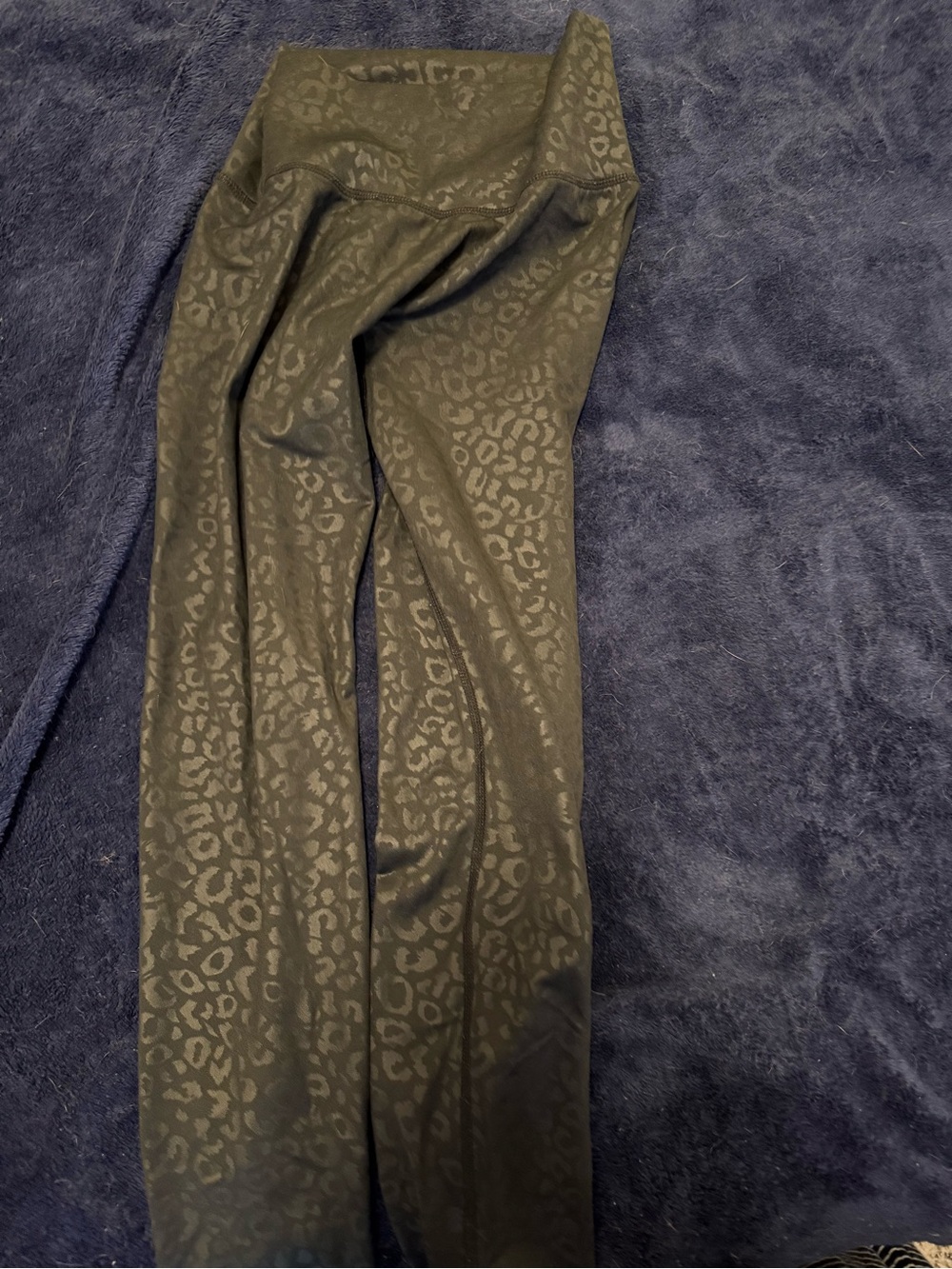 BuffBunny Black Leopard-Print Leggings